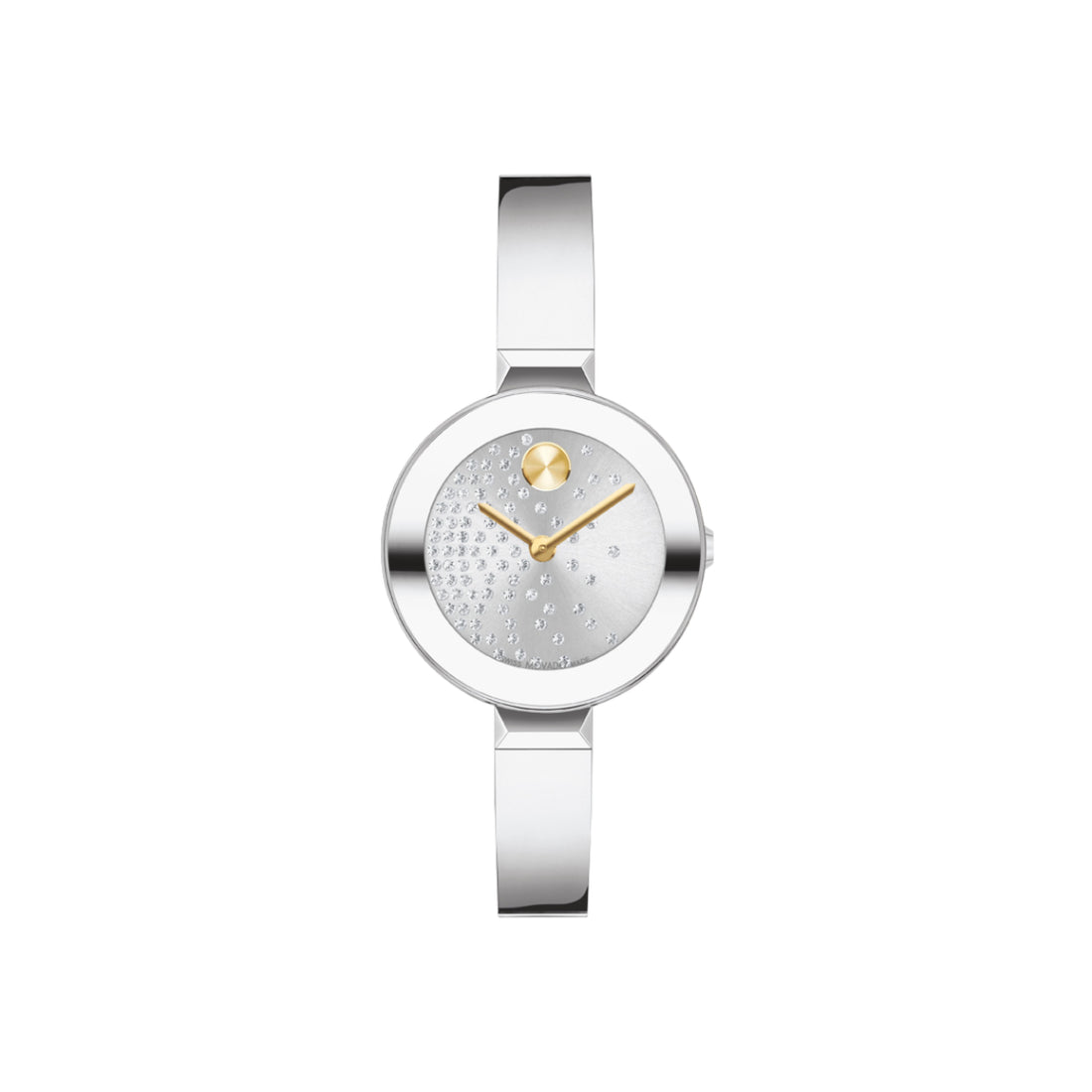 Movado Bold Bangle Women's Silver Dial Quartz Watch 3601160