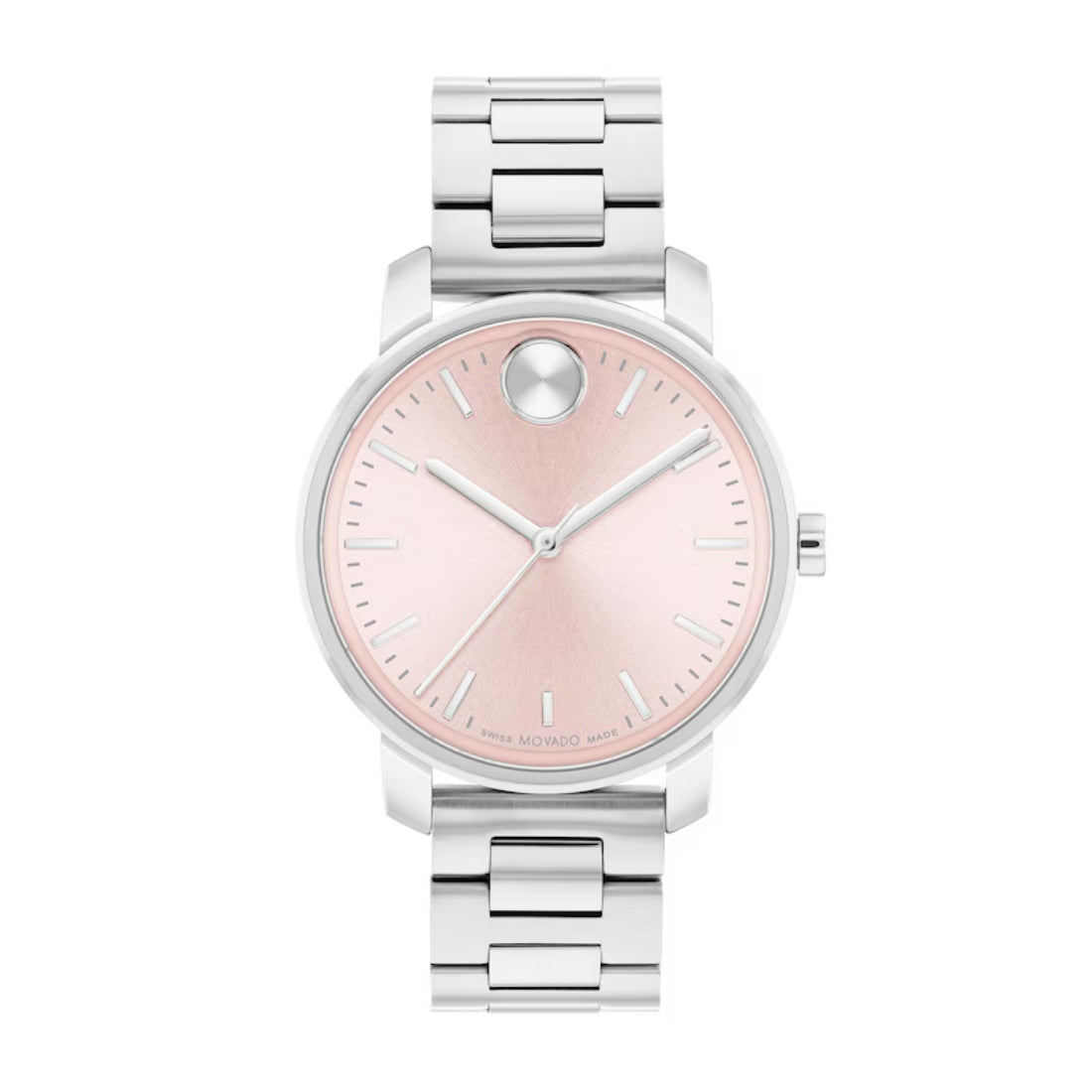Movado Bold Women's Pink Dial Quartz Watch 3601168