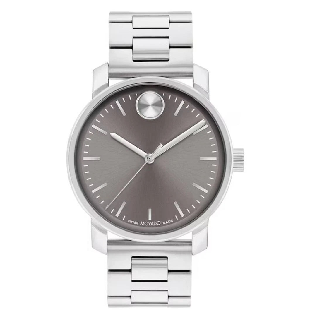 Movado Bold Access Men's Grey Sunray Dial Quartz Watch 3601174