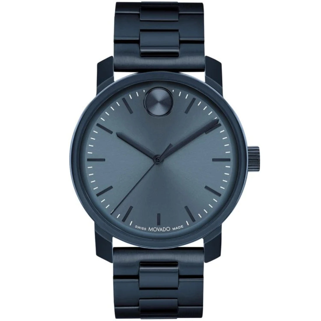 Movado Bold Bangle Women's Blue Dial Quartz Watch 3601177