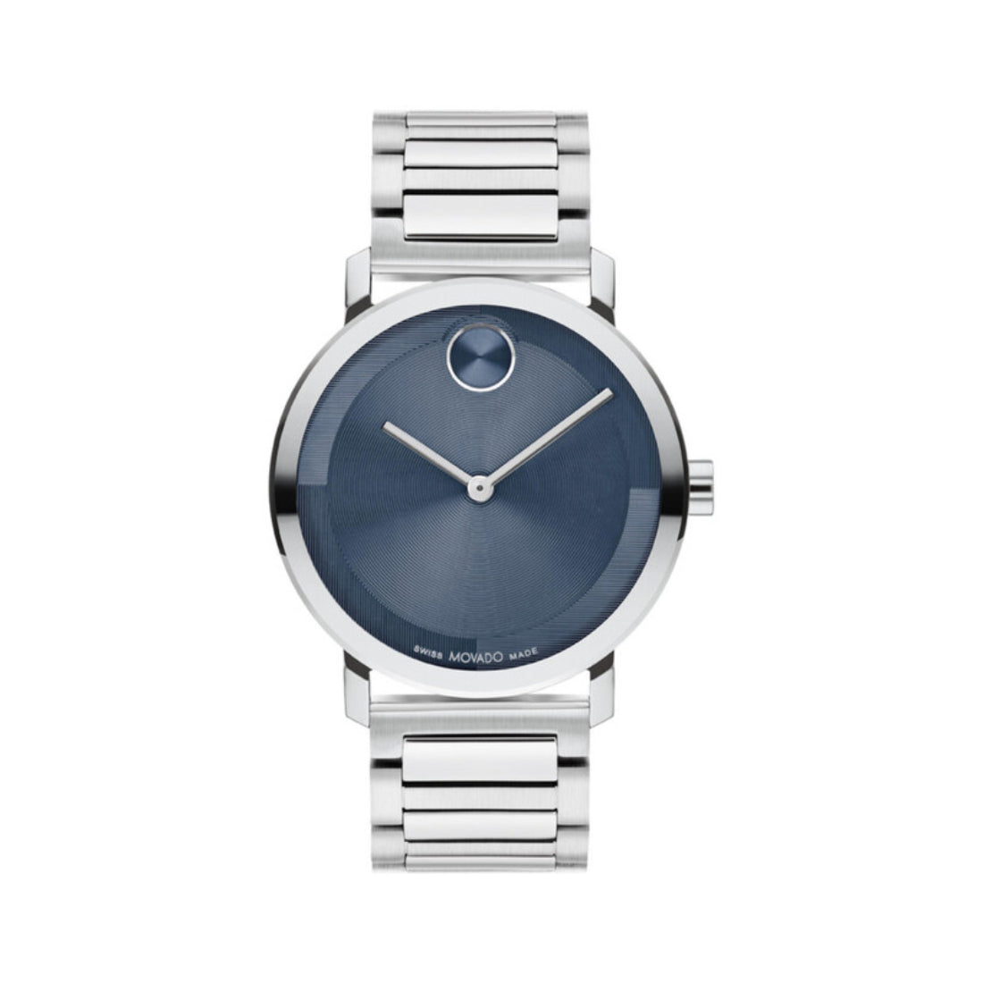 Movado Museum Men's Blue Dial Quartz Watch 3601185