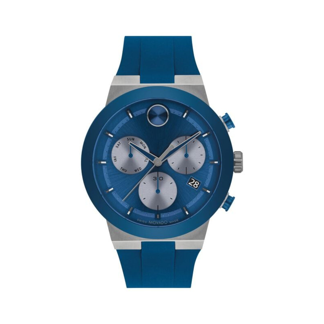 Movado Bold Fusion Men's Blue Dial Quartz Watch 3601197