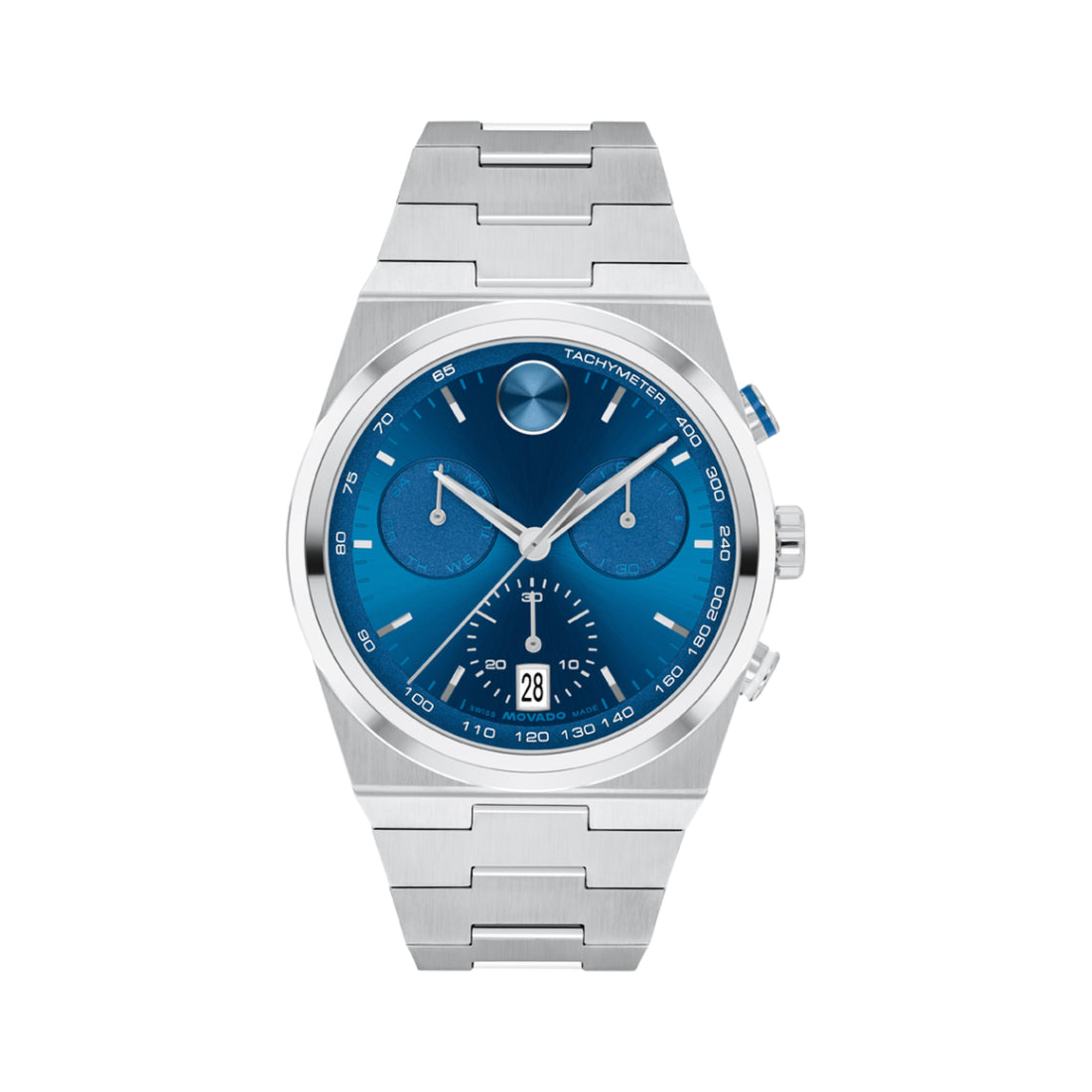 Movado Bold Quest Men's Blue Dial Quartz Watch 3601199