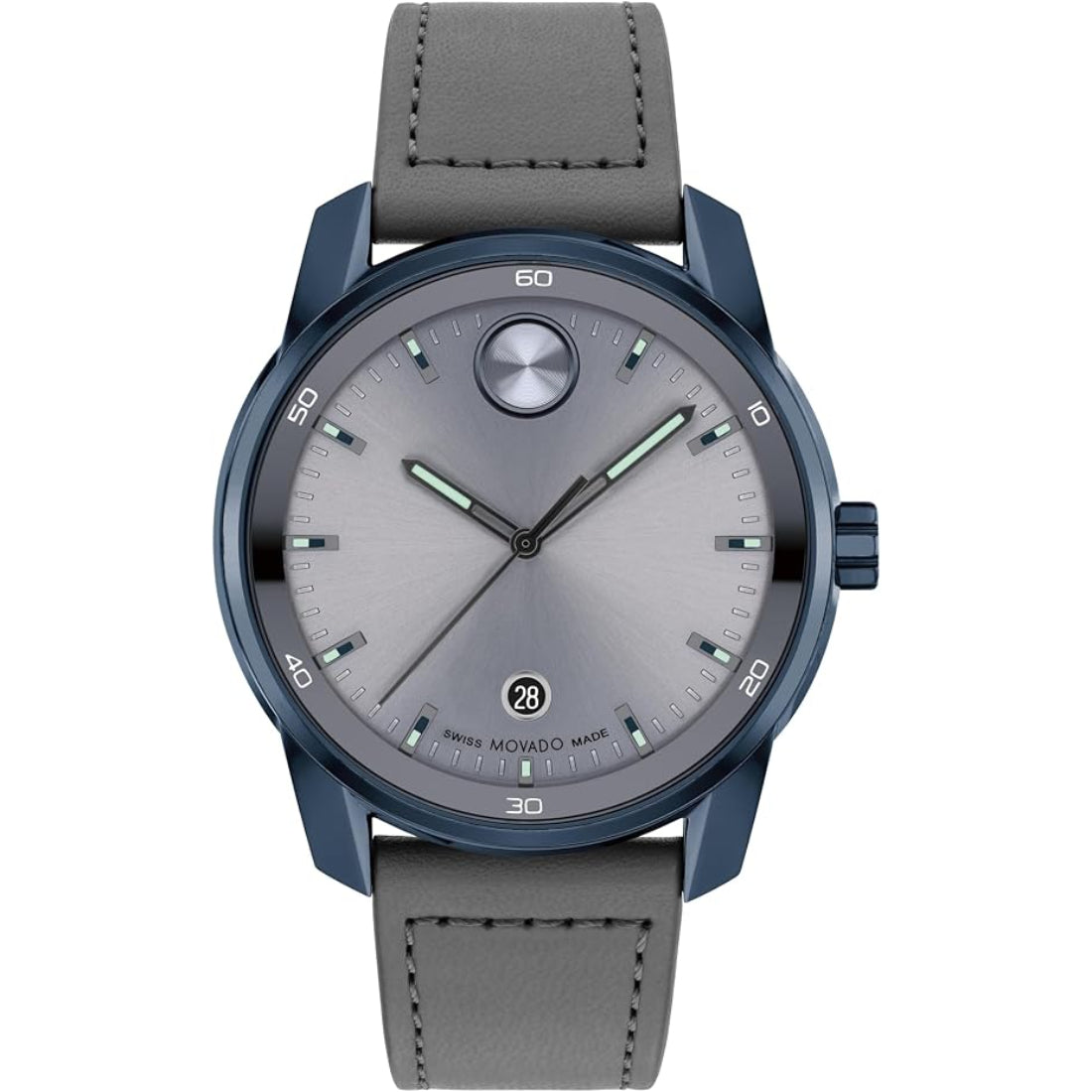 Movado Bold Verso Men's Dark Grey Dial Quartz Watch 3601205