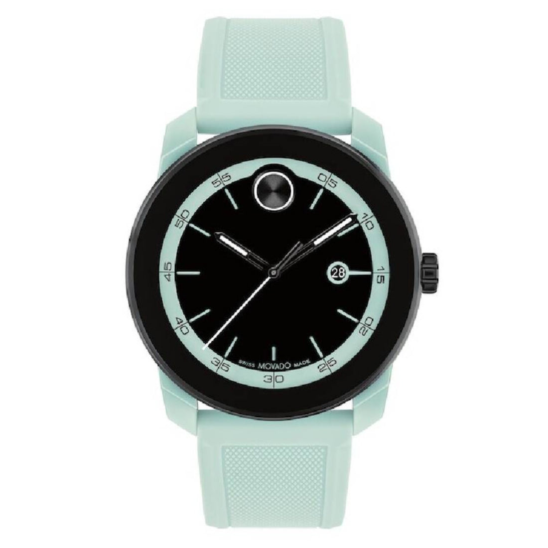 Movado Bold TR90 Men's Black Dial Quartz Watch 3601208
