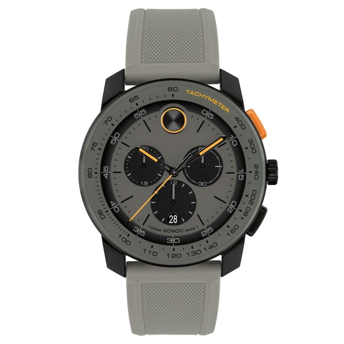 Movado Bold TR90 Men's Grey Dial Quartz Watch 3601216