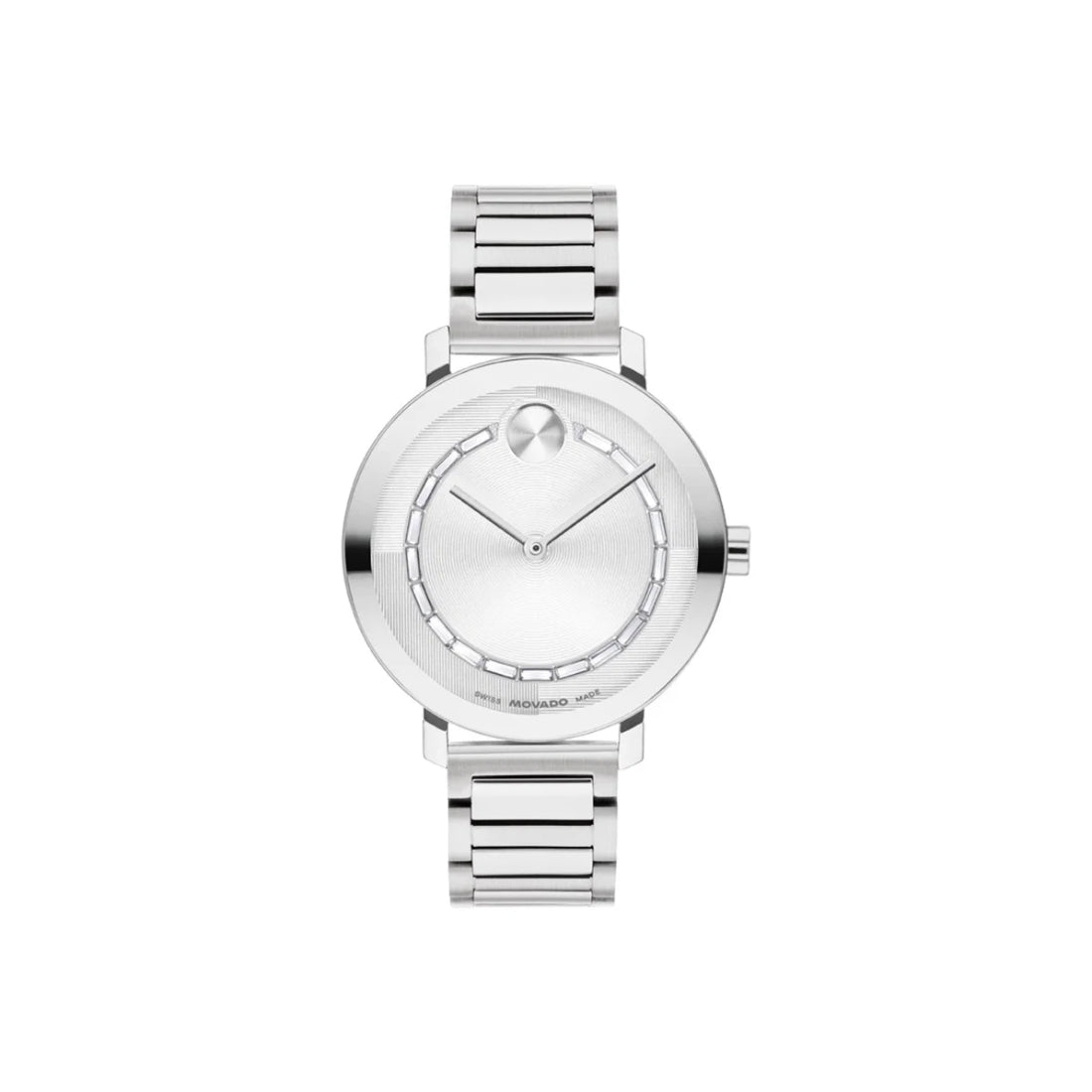 Movado Bold Evolution 2.0 Women's Silver-toned metallic Dial Quartz Watch 3601217