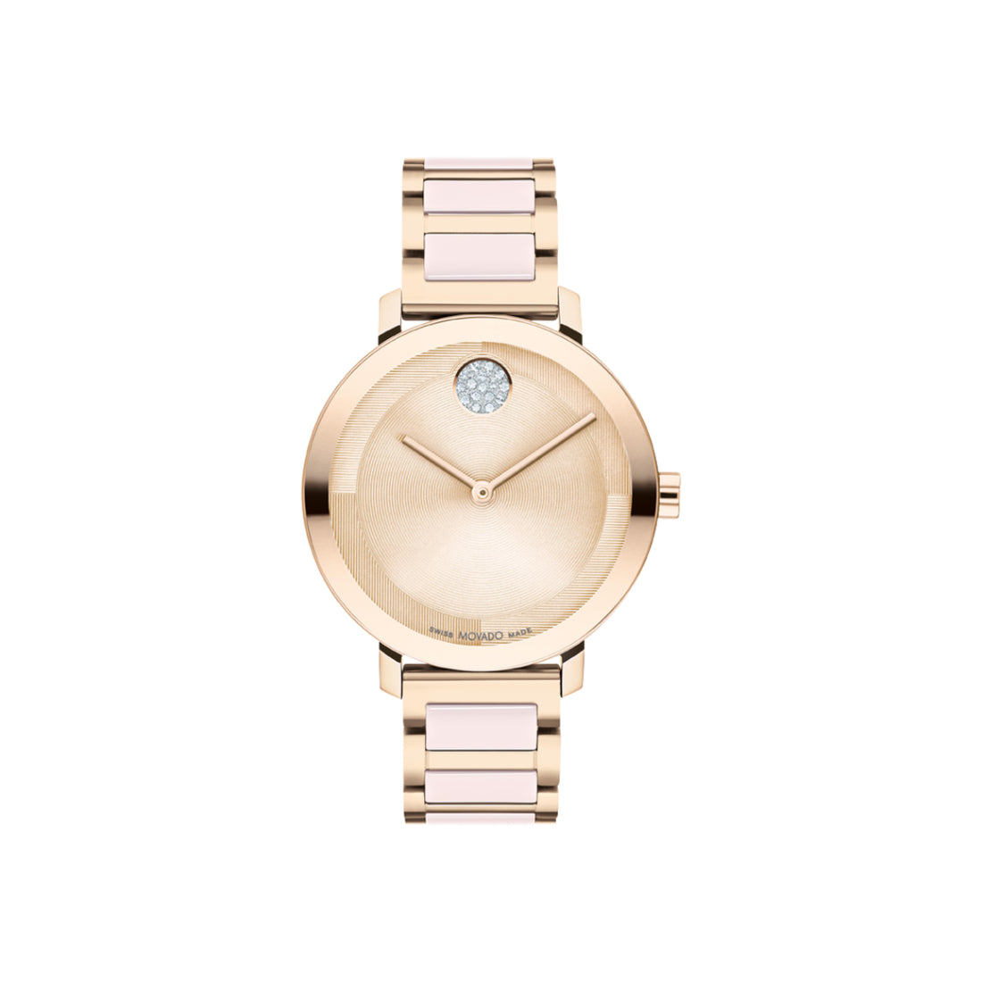 Movado Bold Evolution 2.0 Women's Rose Gold Dial Quartz Watch 3601237