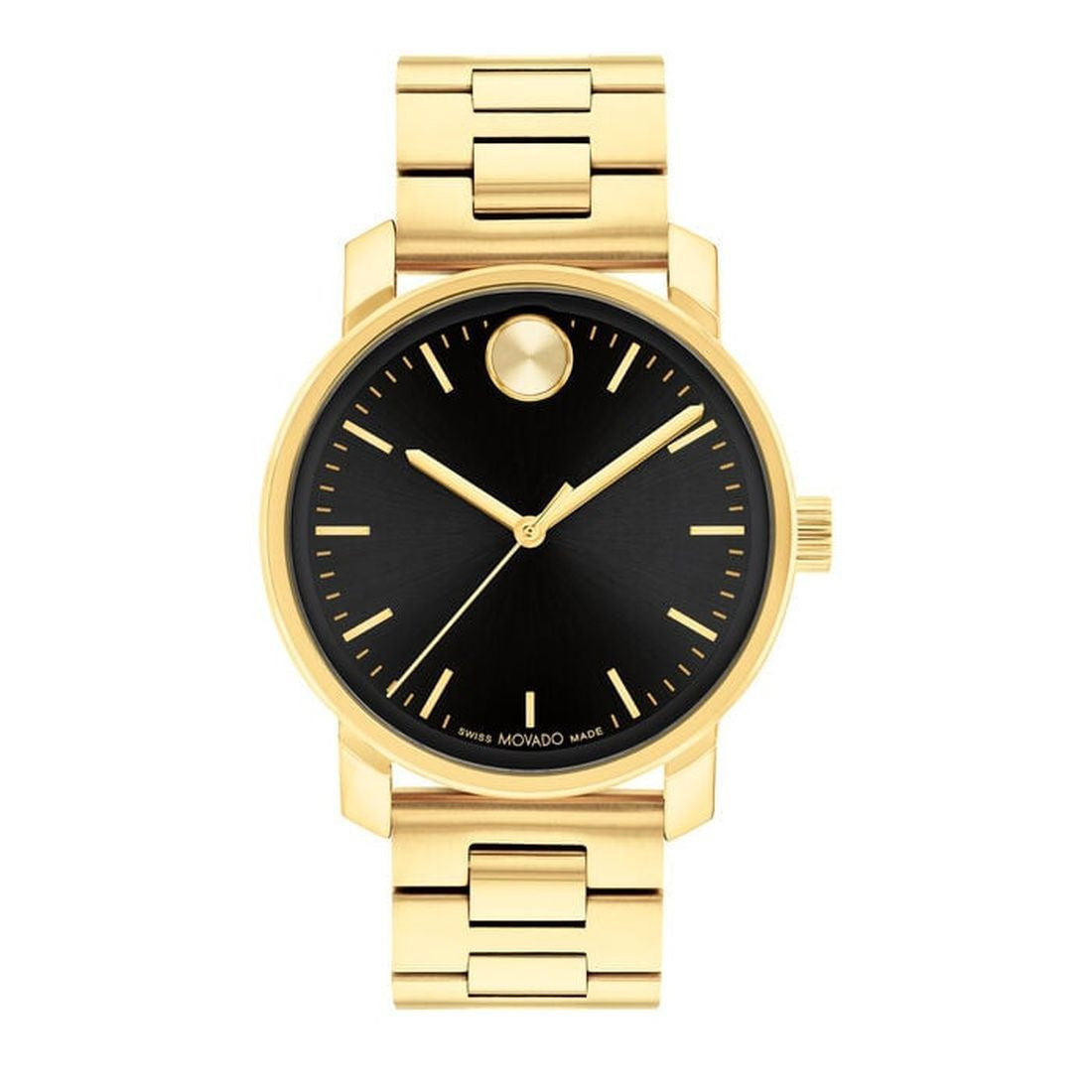Movado Bold Access Men's Black Sunray Dial Quartz Watch 3601239
