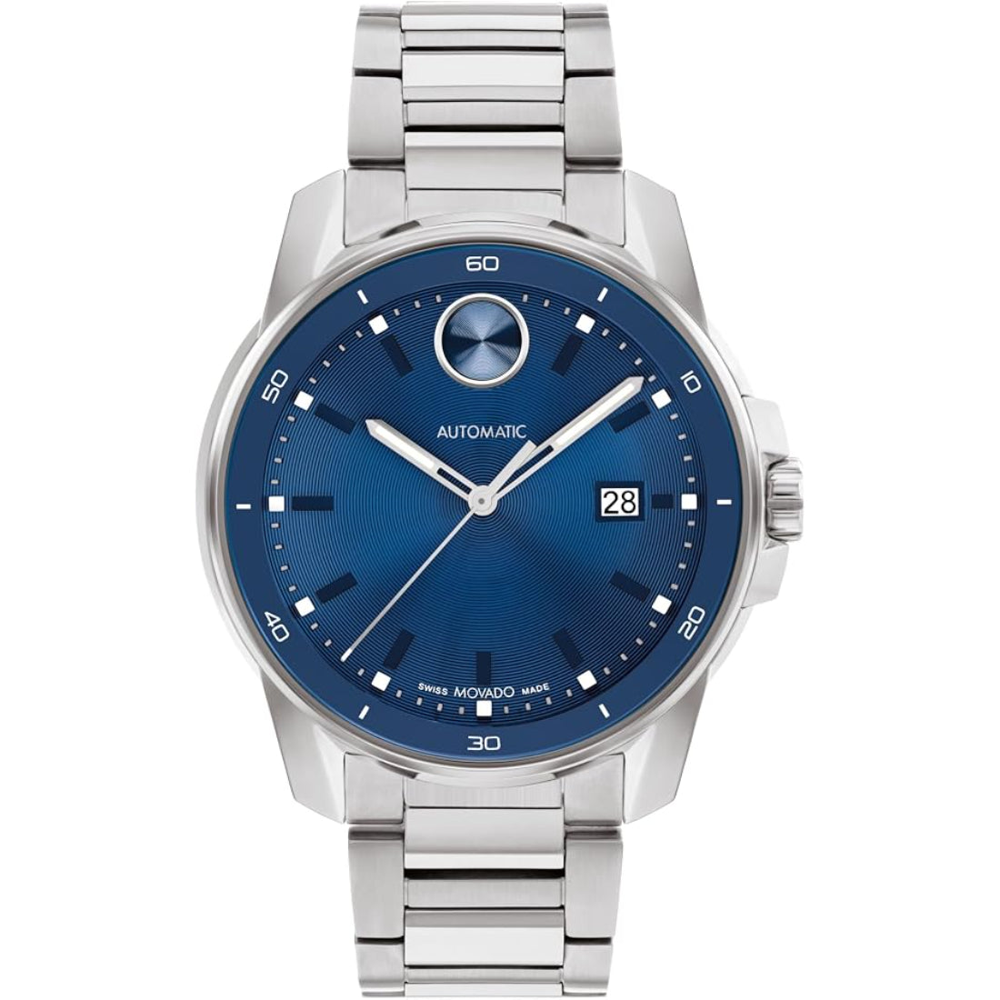 Movado Bold Verso Men's Blue Dial Automatic Watch 3601249