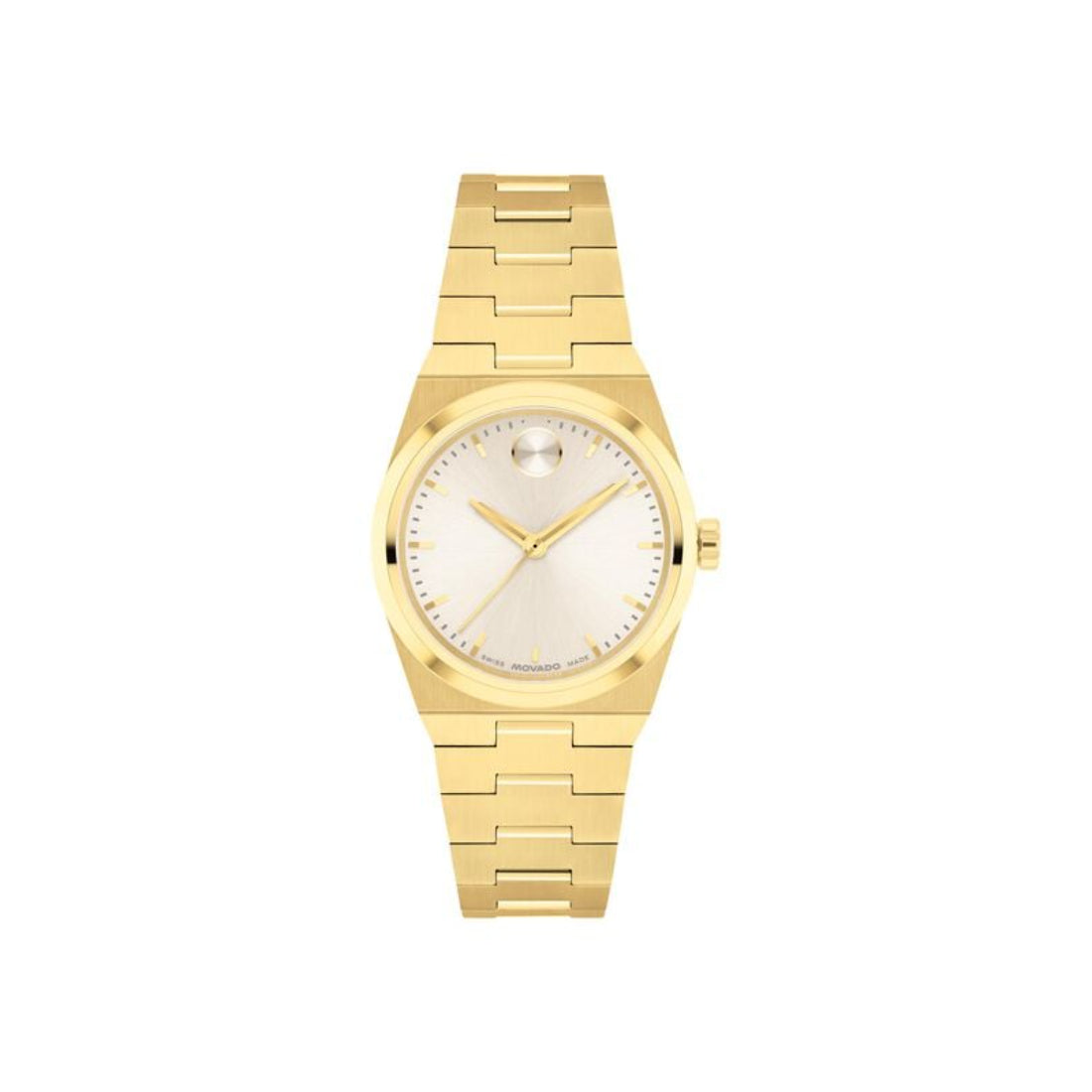 Movado Bold Quest Mini Women's Champagne Dial Quartz Watch 3601294