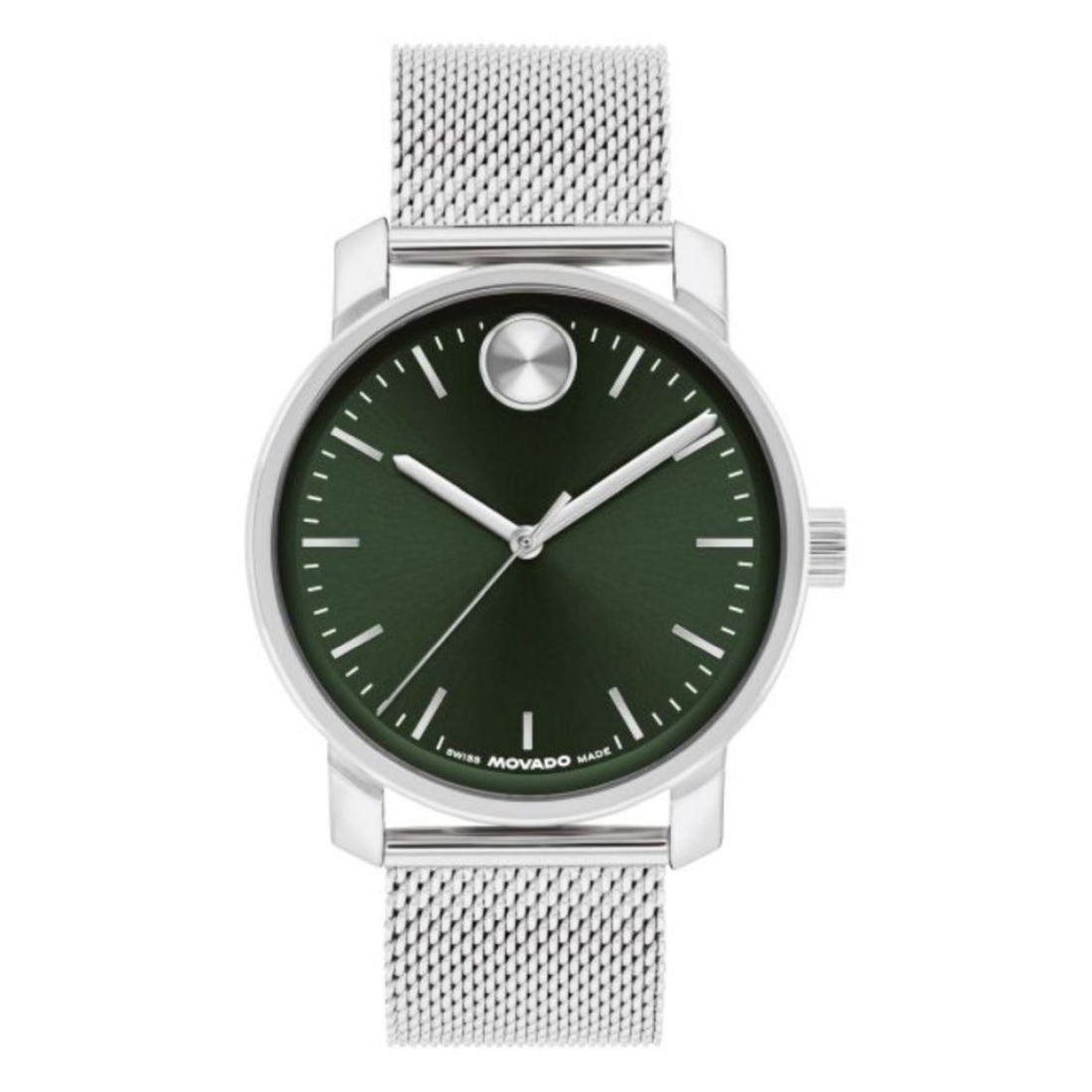 Movado BOLD Men's Silver Bracelet Quartz Watch - 3601297