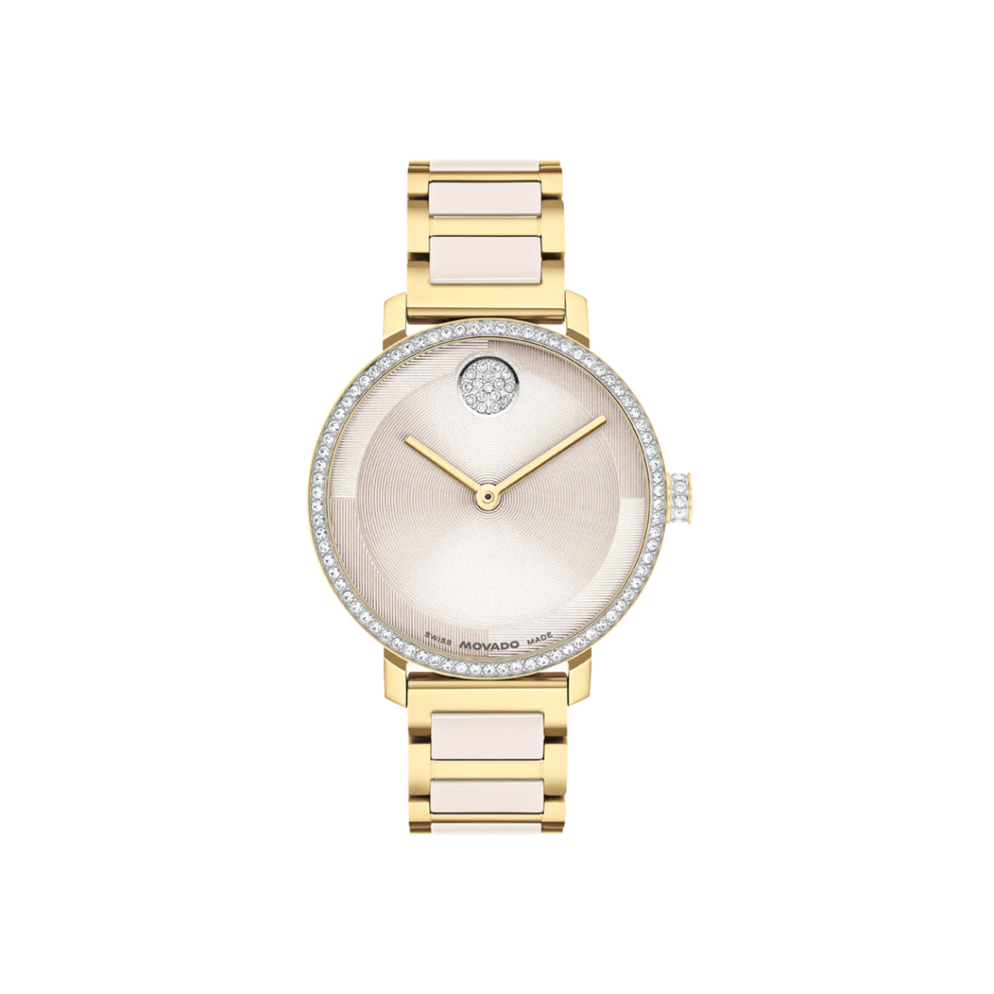 Movado Bold Evolution 2.0 Women's Taupe Dial Quartz Watch 3601301