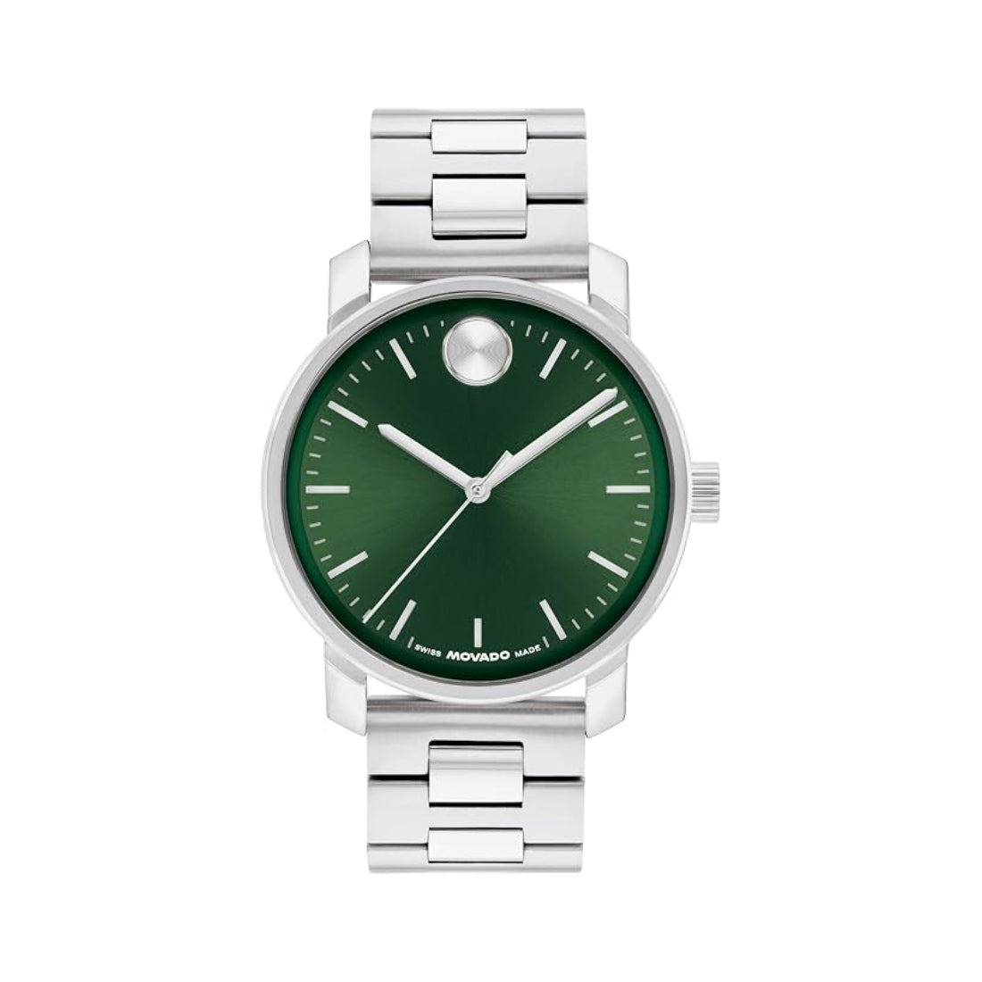 Movado Bold Men's Green Dial Quartz Watch 3601308