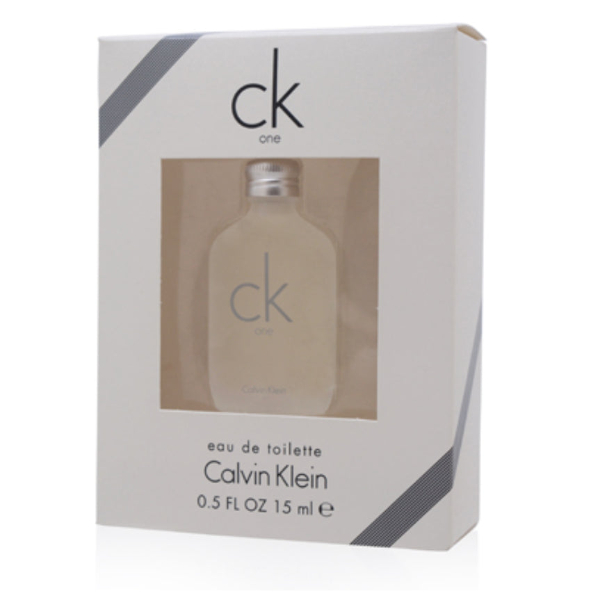 CK One by Calvin Klein EDT Splash 0.5 oz (15 ml) Unisex