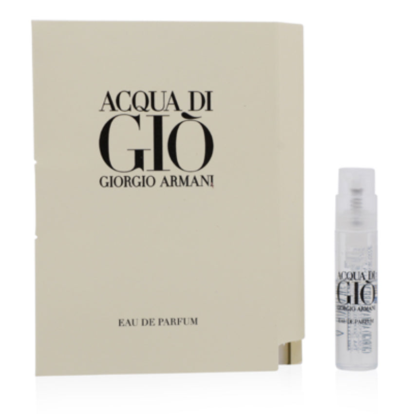 Acqua Di Gio Men by Giorgio Armani EDP Spray Vial 0.04 oz (1.2 ml) for Men