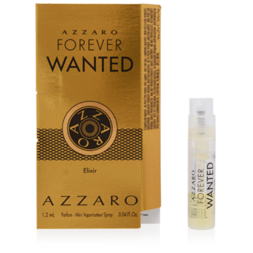 Azzaro Wanted Forever Elixir by Azzaro Parfum Spray Vial 0.04 oz (1.2 ml) for Men
