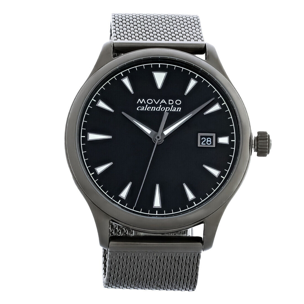 Movado Heritage Men's Black Dial Quartz Watch 3650119