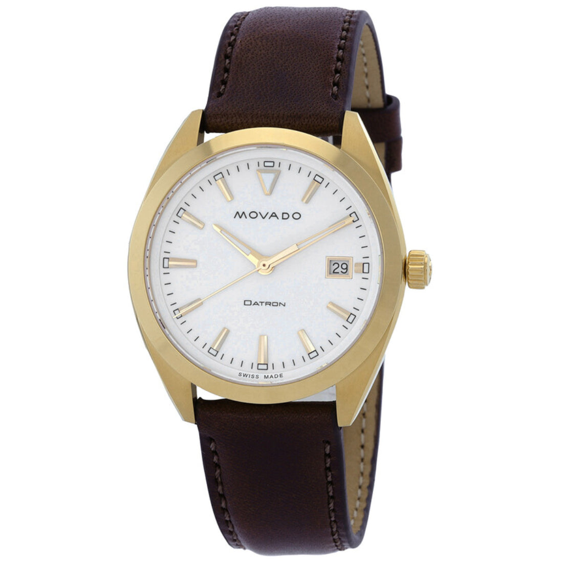 Movado Heritage Datron Men's White Dial Quartz Watch 3650140