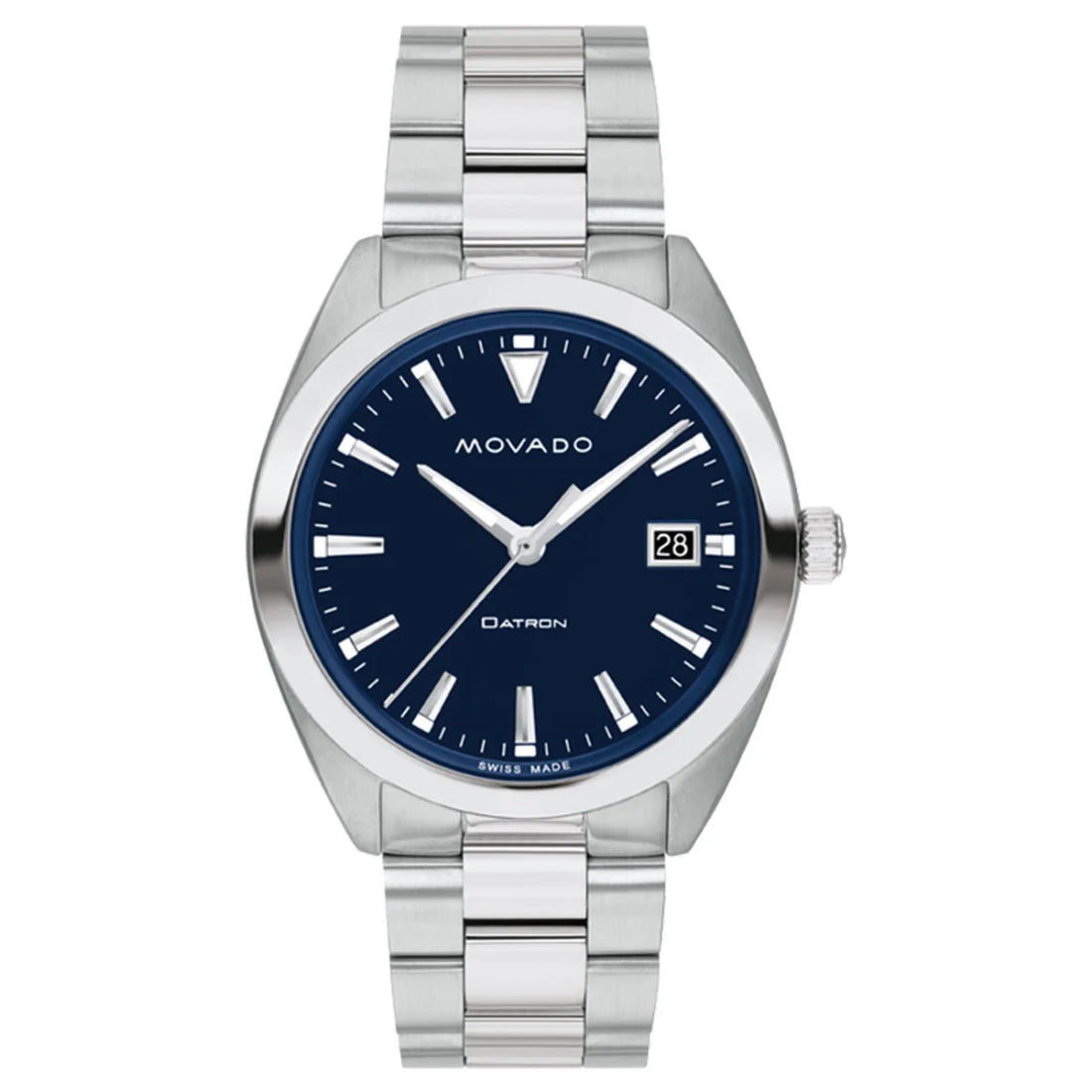 Movado Heritage Datron Men's Blue Dial Quartz Watch 3650142