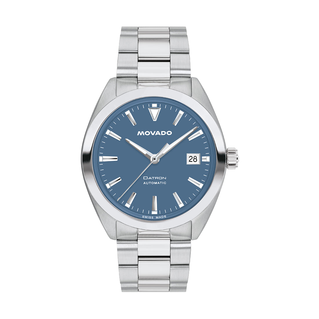 Movado Heritage Datron Men's Blue Dial Automatic Watch 3650195