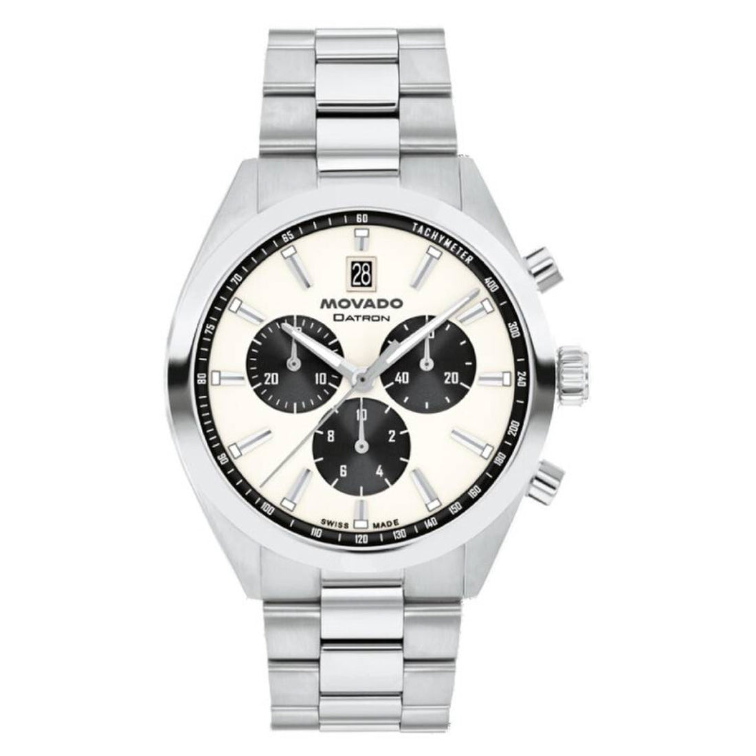 Movado Heritage Datron Men's Ivory Dial Quartz Watch 3650197