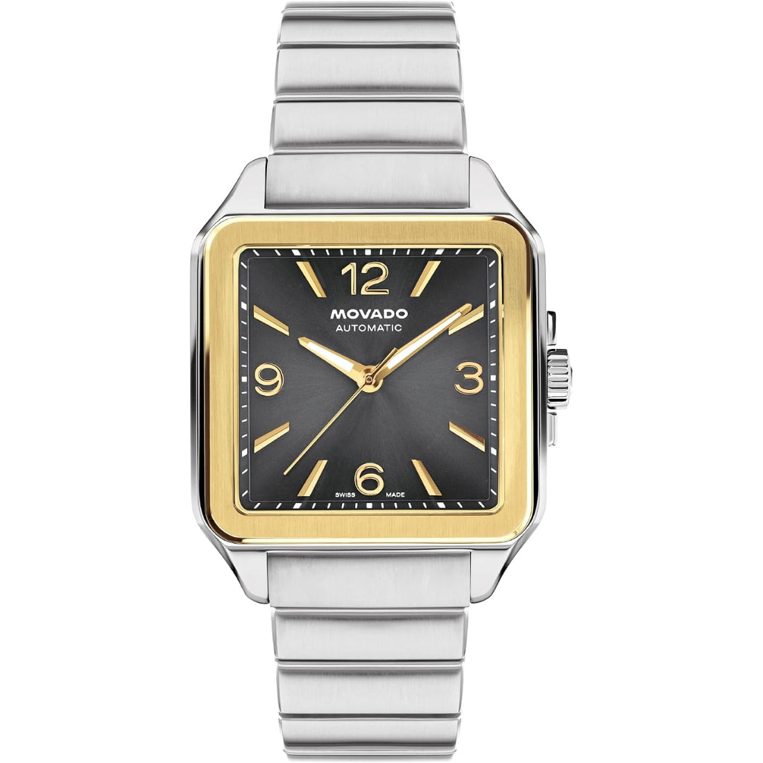 Movado Heritage 1917 Men's Silver Bracelet Automatic Watch - 3650257