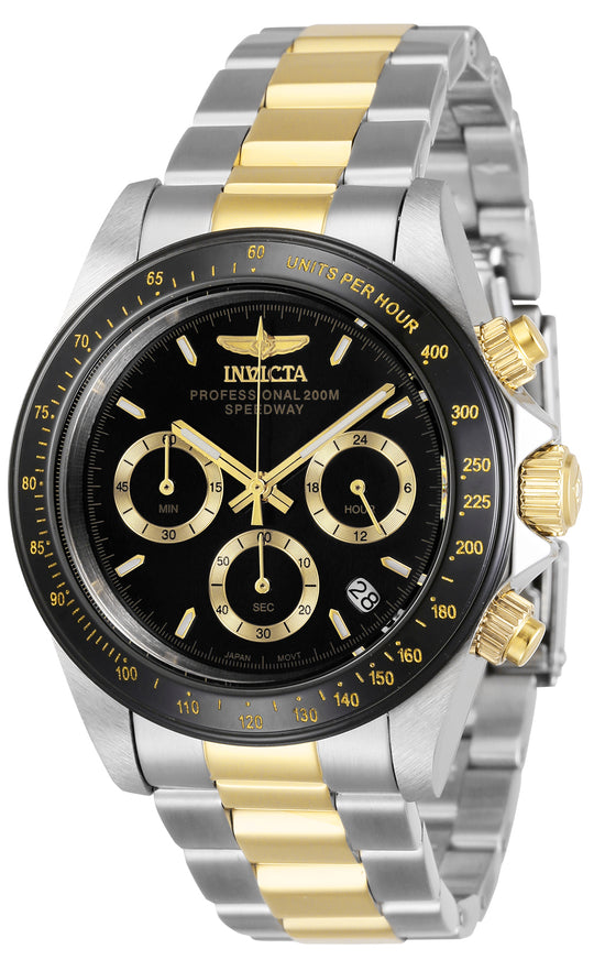 Invicta Men's 36743 Speedway  Quartz Chronograph Black Dial Watch