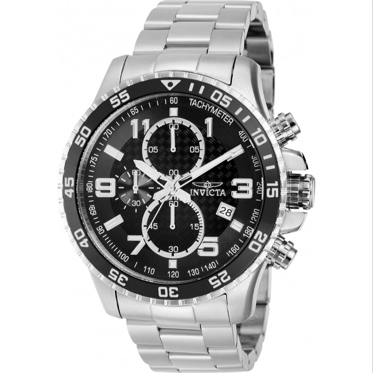 Invicta Men's 37146 Silver-Tone Stainless Steel Watch