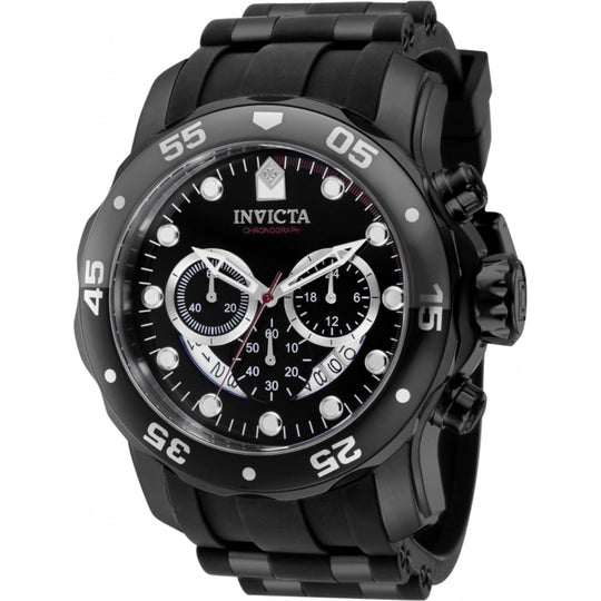 Invicta Men's 37231 Black Silicone Watch