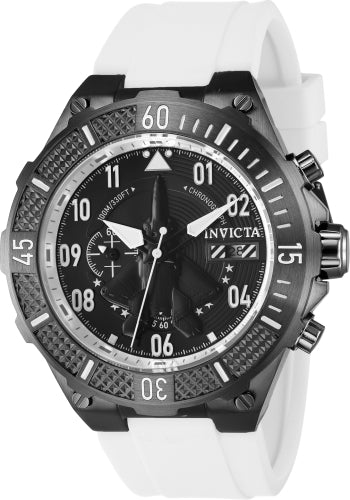 Invicta Men's 39900 Aviator  Quartz Multifunction Black Dial Watch