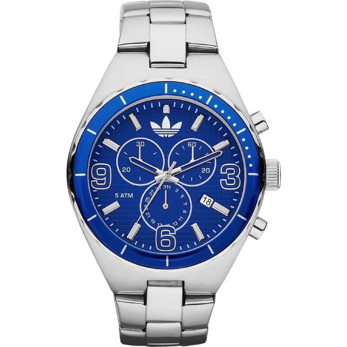 Adidas Originals Cambridge Men's Silver Bracelet Quartz Watch - ADH2639