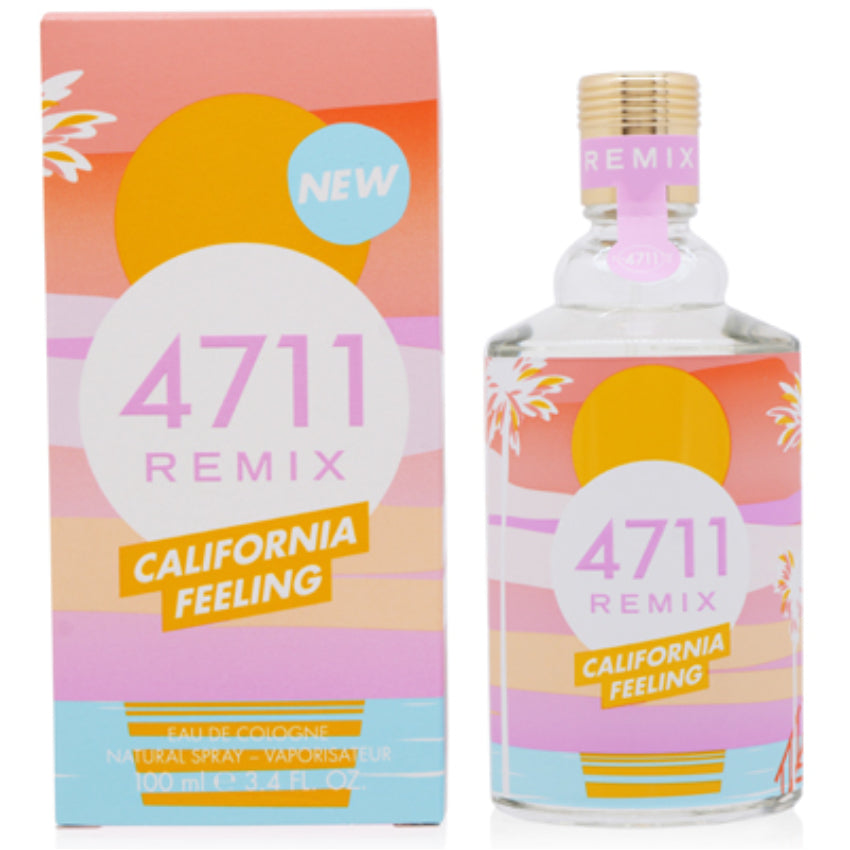 4711 Remix California Feeling by 4711 Cologne Spray 3.4 oz (100 ml) Unisex