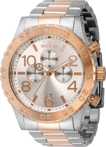 Invicta Men's 40604 Specialty  Quartz Chronograph Silver Dial Watch