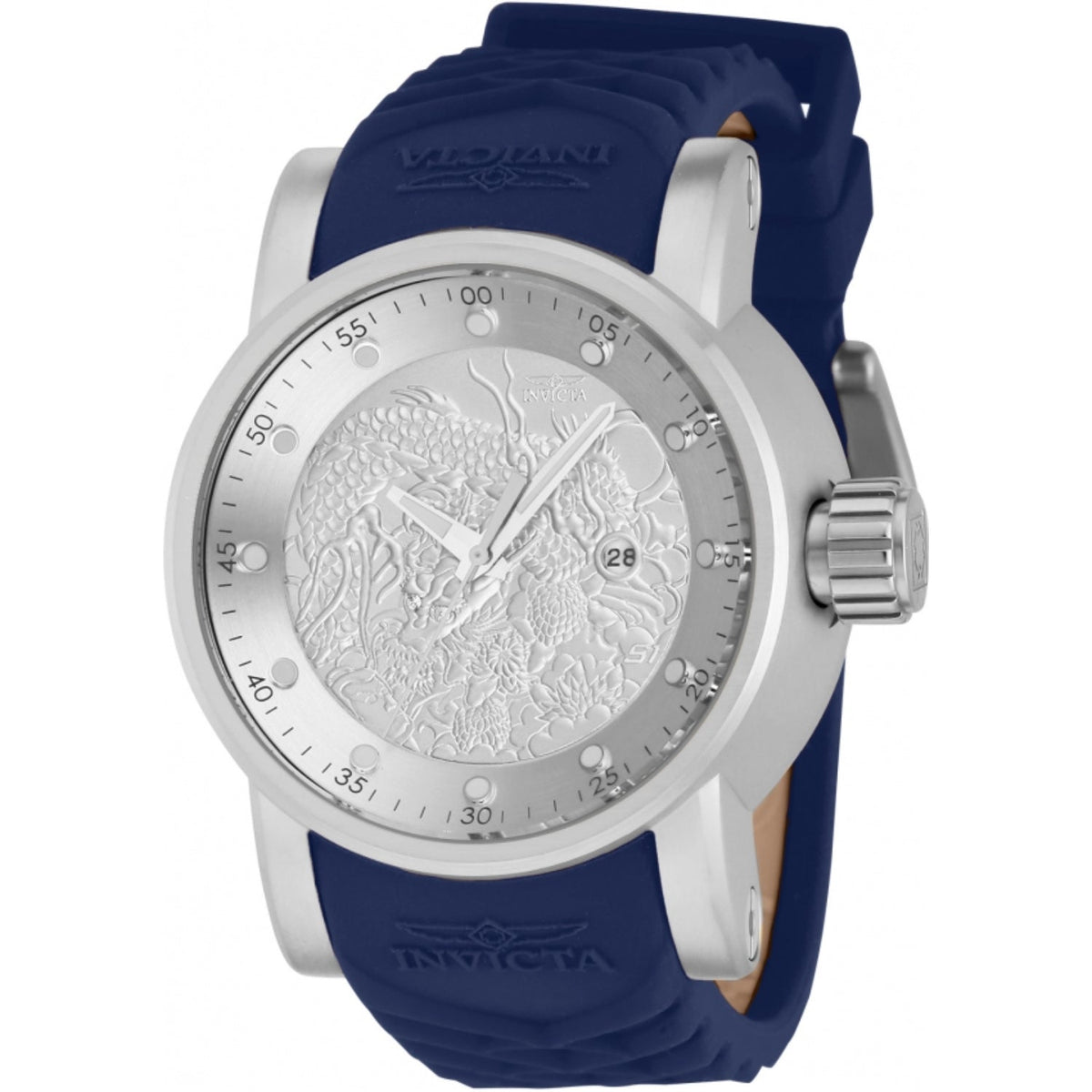 Invicta Men's 41405 Blue Silicone Watch