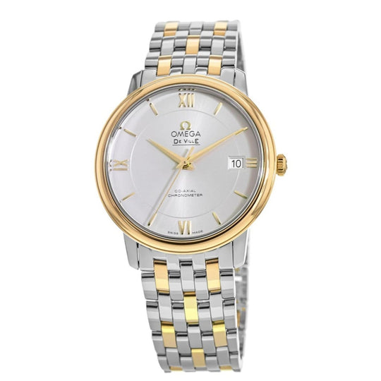 Omega De Ville Prestige Men's Silver Dial Automatic Watch 424.20.37.20.02.001