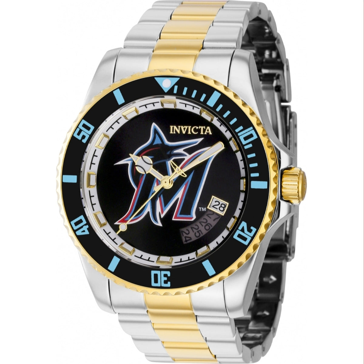 Invicta Men&#39;s 42993 Gold and Silver Stainless Steel Watch