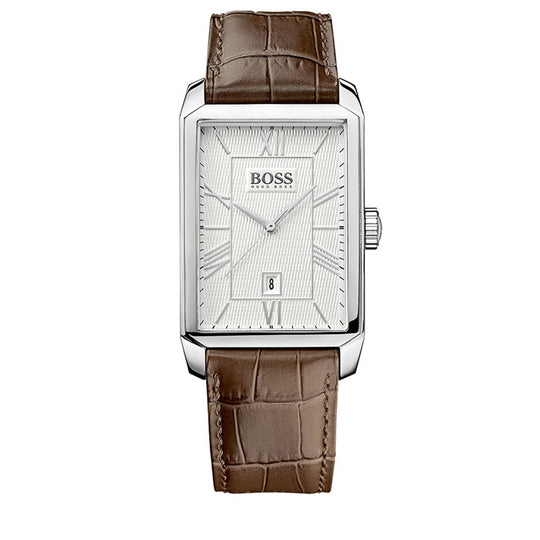 Hugo Boss Classic Men's Brown Strap Quartz Watch - 1512967