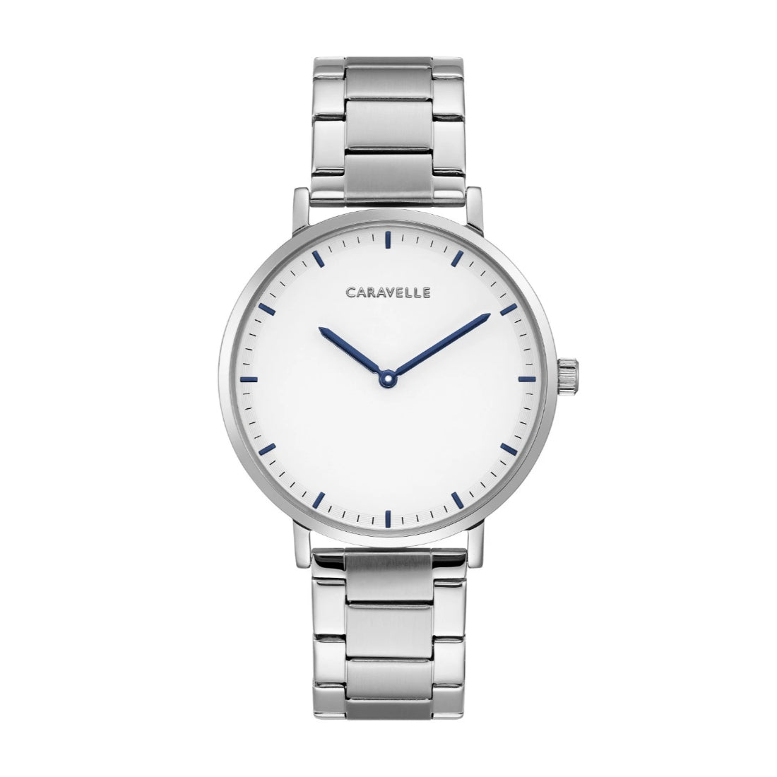 Bulova Min/Max Men's Silver-tone Bracelet Quartz Watch - 43A150