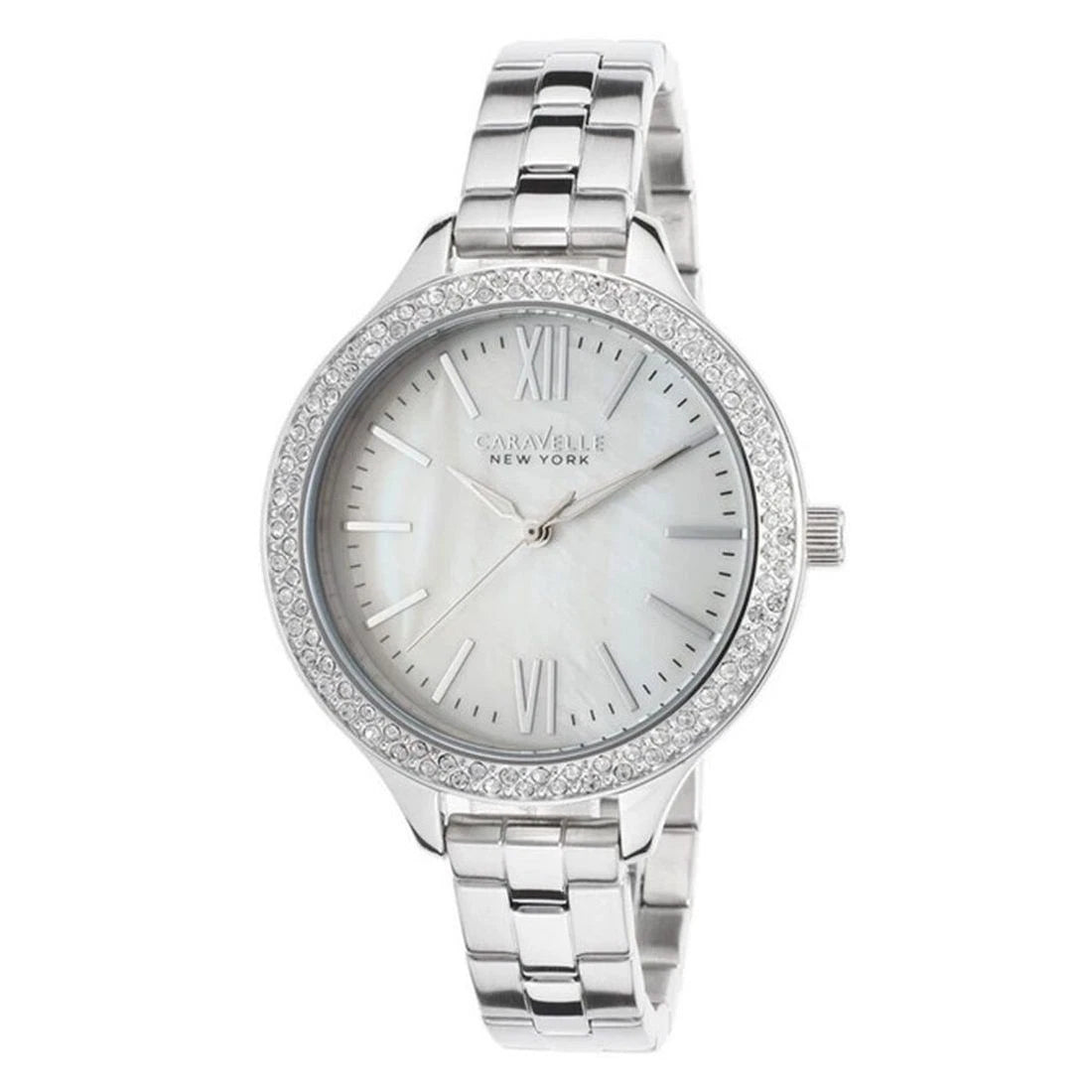 Bulova Caravelle by Bulova Carla Women's Silver-tone Bracelet Quartz Watch - 43L165