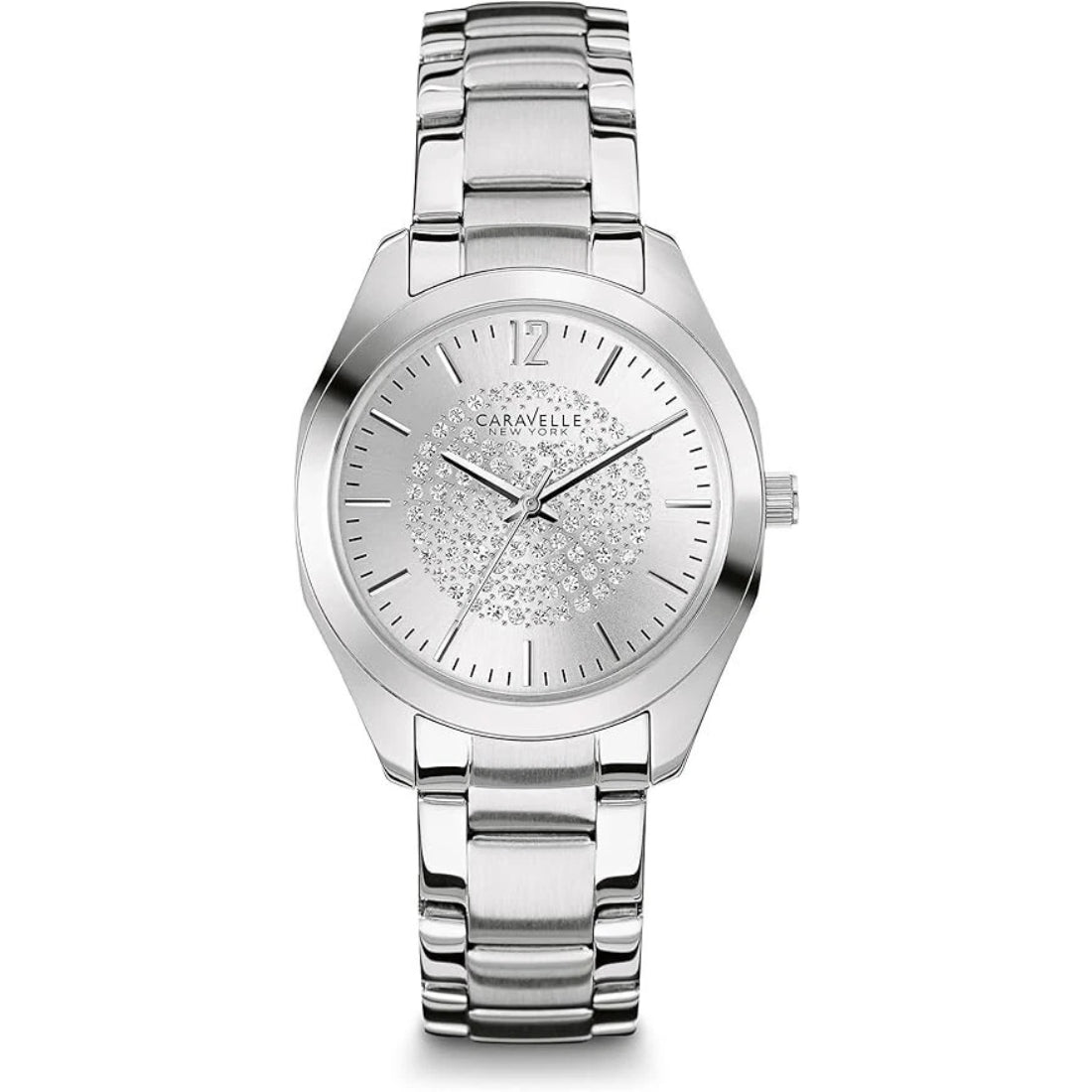 Bulova Caravelle New York Women's Silver Bracelet Quartz Watch - 43L179