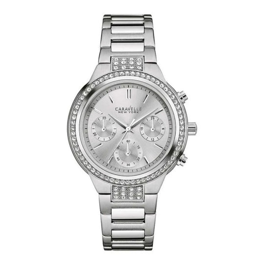 Caravelle New York by Bulova Women's Silver-tone Bracelet Quartz Watch - 43L186