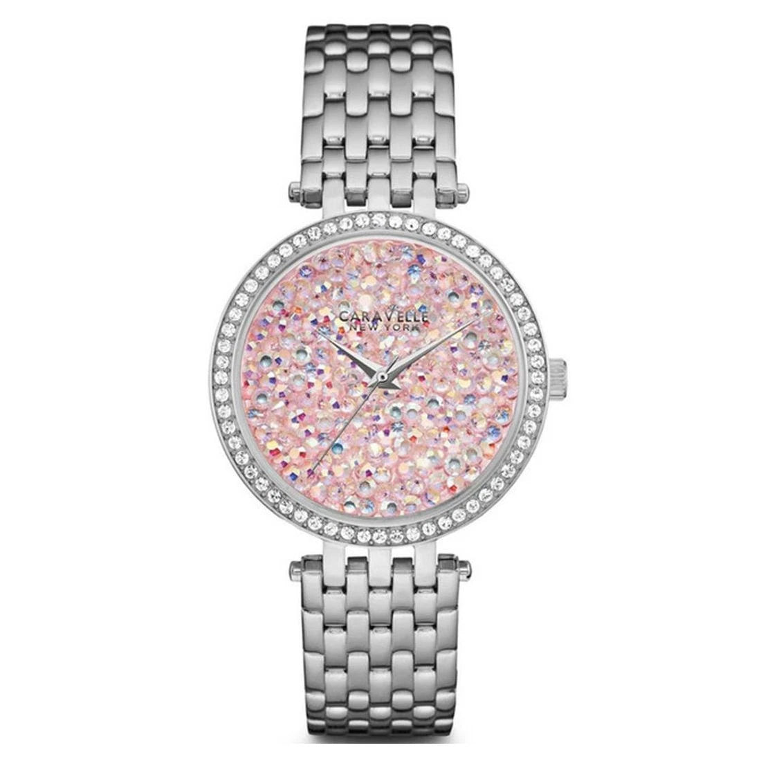 Bulova Caravelle New York Women's Silver-tone Bracelet Quartz Watch - 43L194