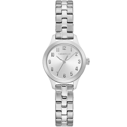 Bulova Caravelle Classic Traditional Women's Silver-tone Bracelet Quartz Watch - 43L209