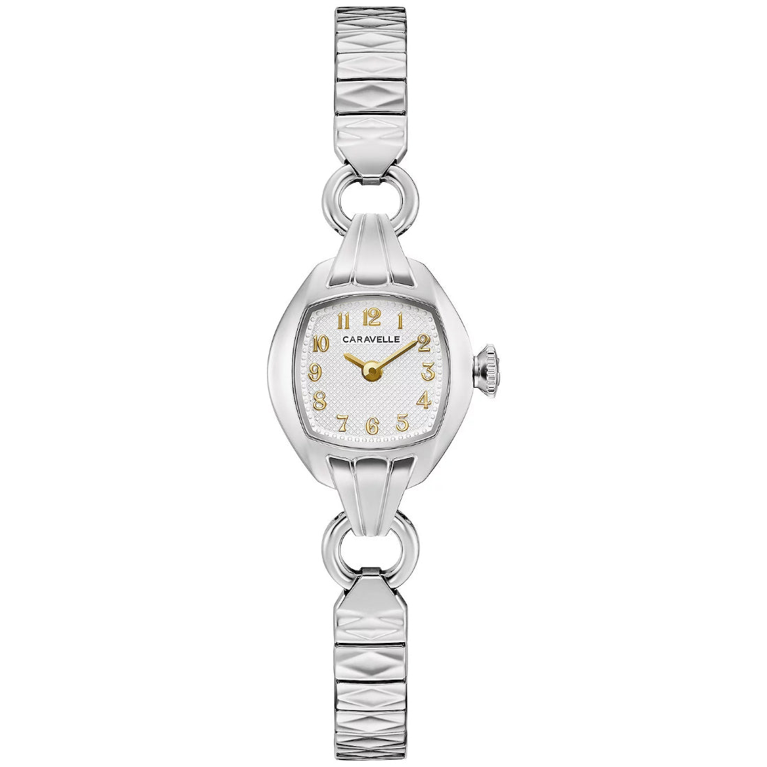 Bulova Caravelle Vintage Classic Women's Silver-tone Bracelet Quartz Watch - 43L225