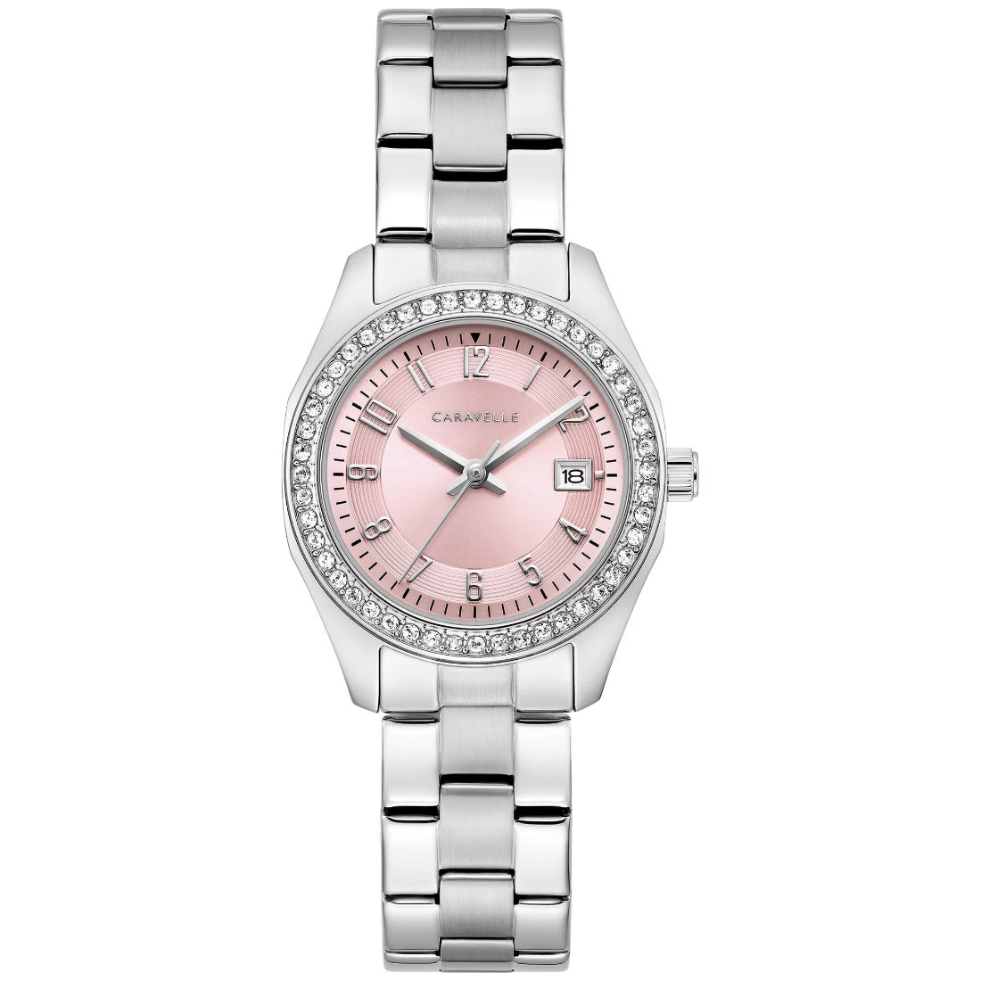 Bulova Caravelle Dress Women's Silver-tone Bracelet Quartz Watch - 43M123
