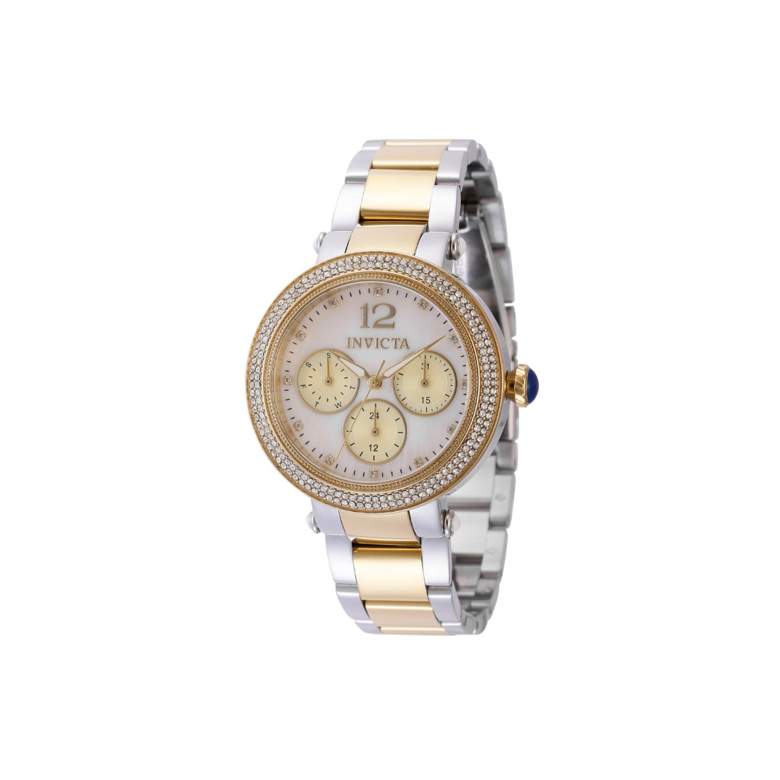 Invicta Bolt Lady Women's Two-tone/Silver and Gold Bracelet Quartz Watch - 44705