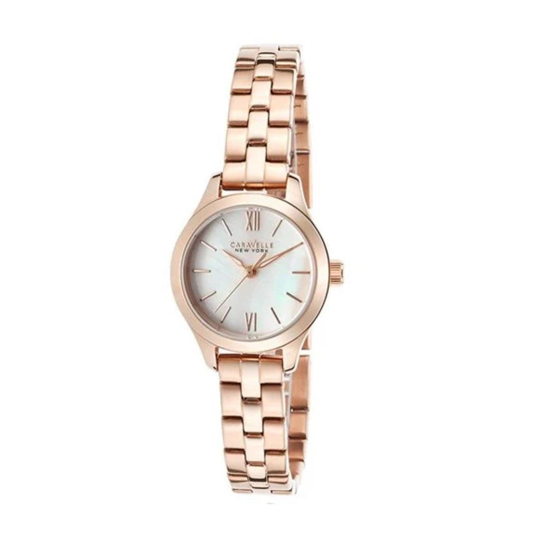 Caravelle Women's Collection Women's Rose-tone Bracelet Quartz Watch - 44L156