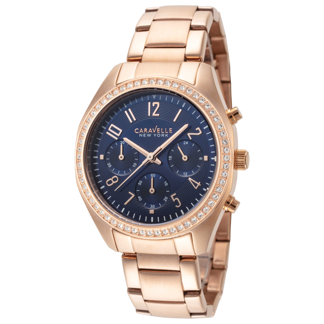 Caravelle New York by Bulova Women's Rose Gold-tone Bracelet Quartz Watch - 44L196