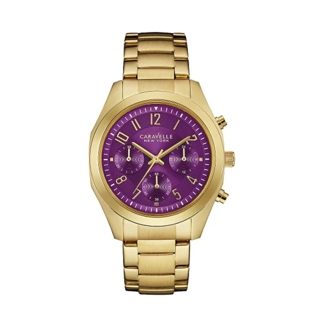 Bulova Caravelle New York Women's Gold-tone Bracelet Quartz Watch - 44L200